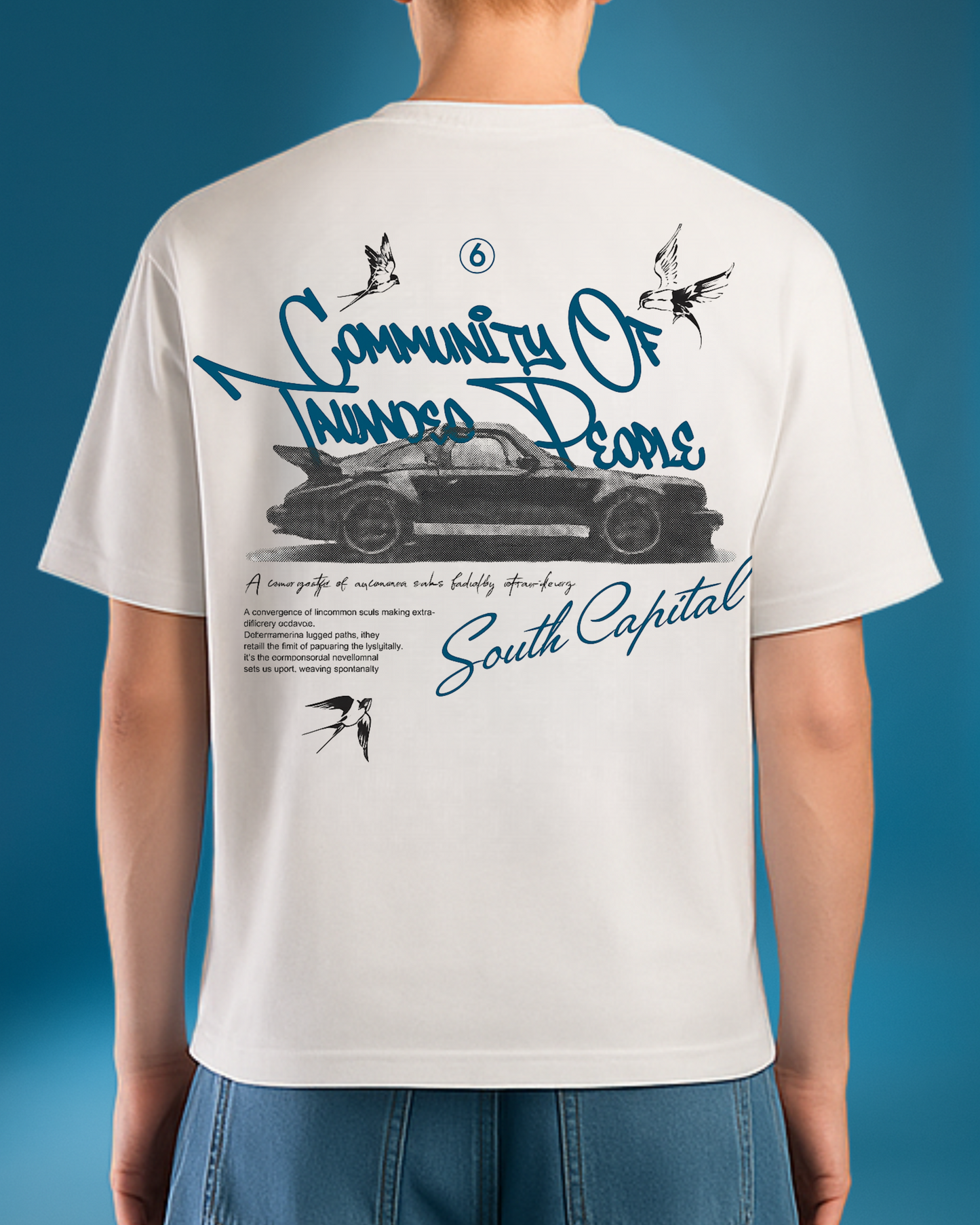 Community of South OVERSIZED T-SHIRT