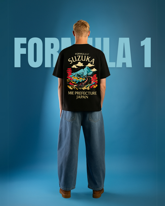 F1 Suzuka Circuit OVERSIZED T-SHIRT