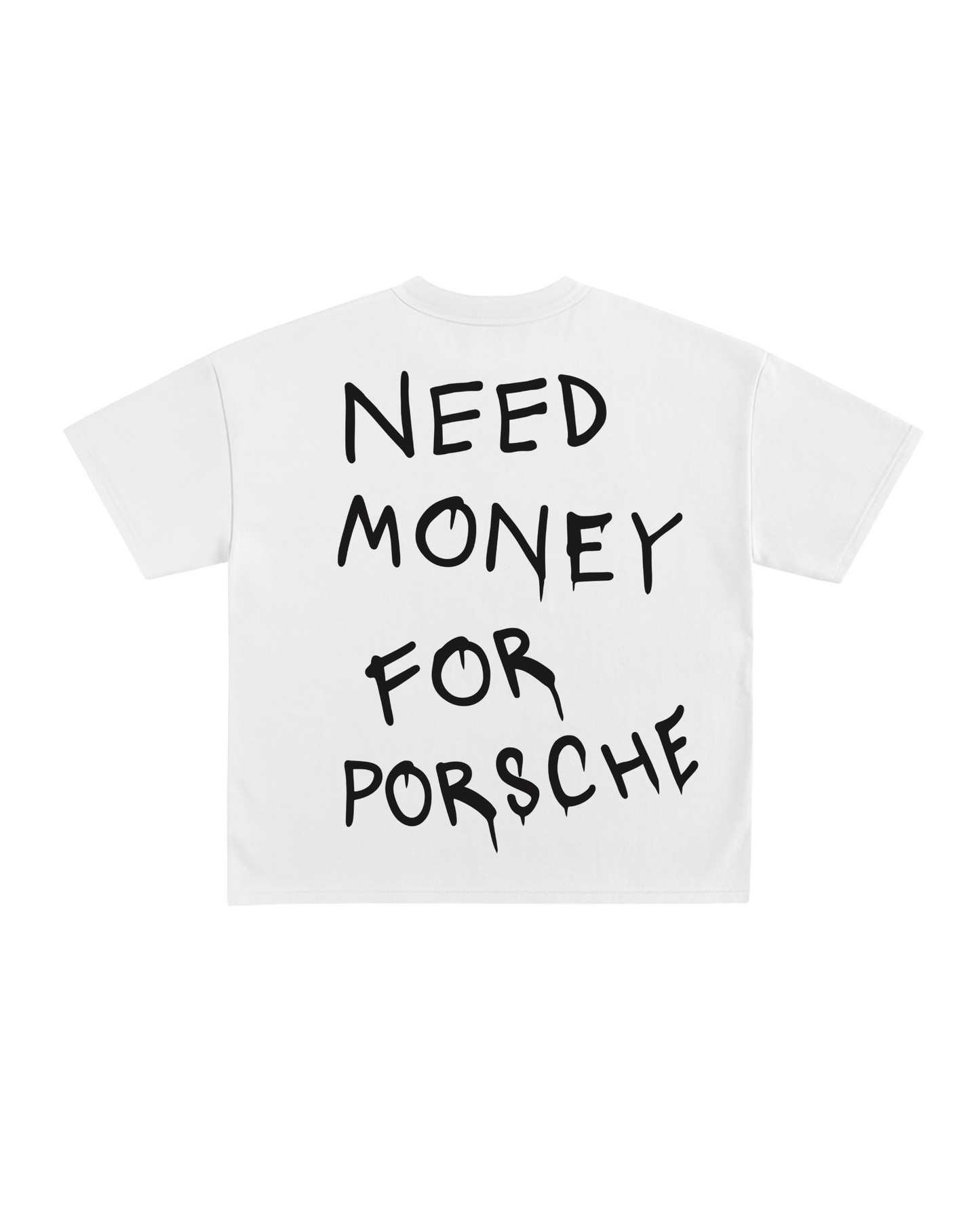 Need Money Perspective OVERSIZED T-SHIRT