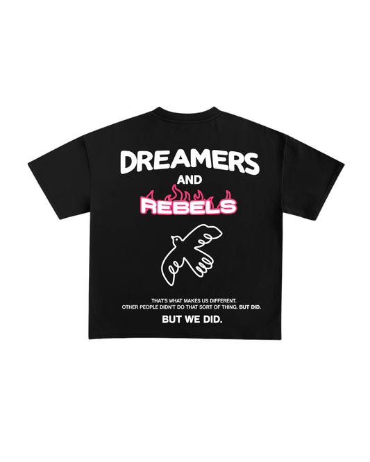 Dreamers and Rebels OVERSIZED T-SHIRT